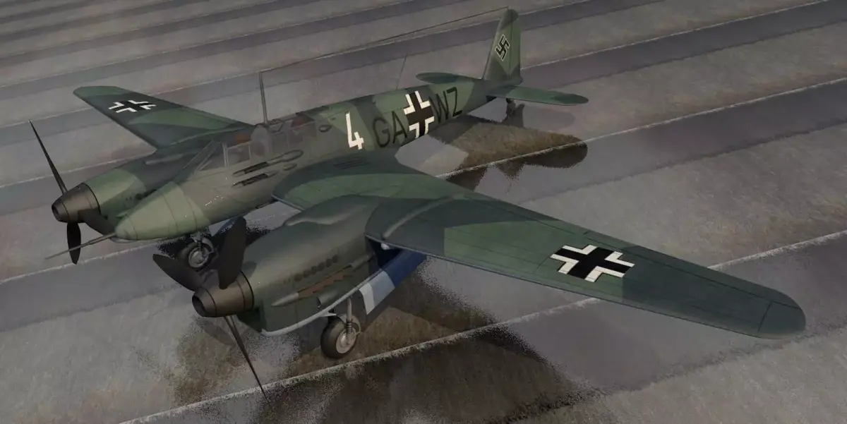 Focke-Wulf Fw-187 A-0 Falke 3D model