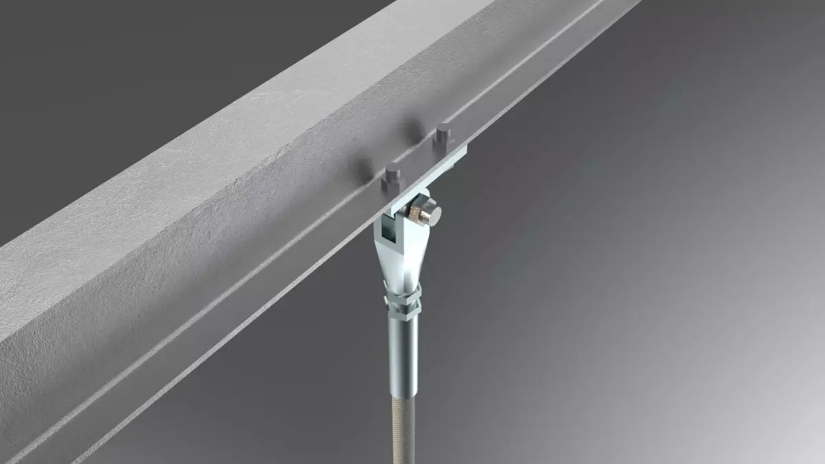 Steel Cable Connector 3D model