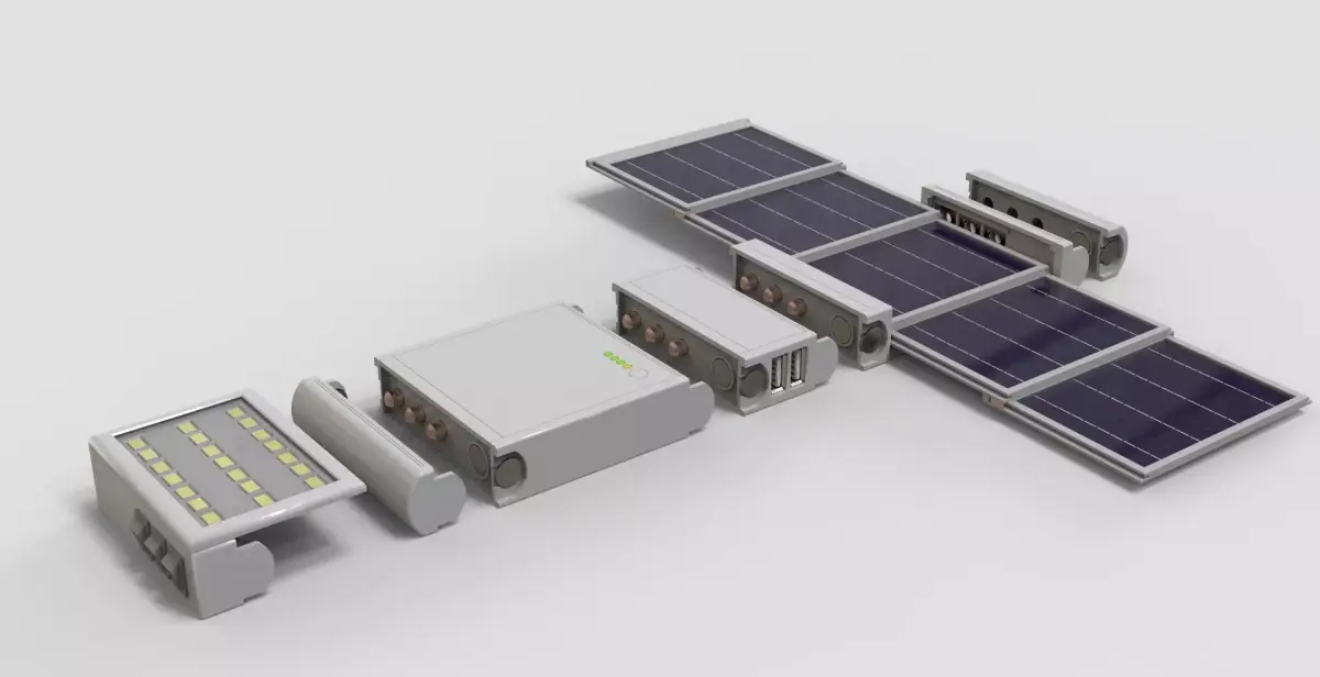 Modular Power Pack 3D model