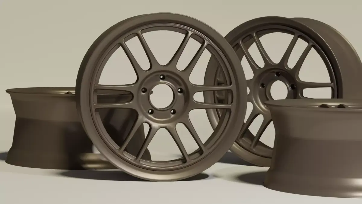 Rims Alloy Free 3D model
