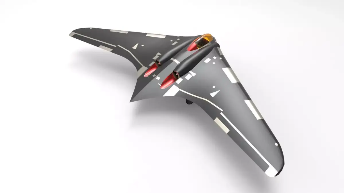 Horten Ho 229 3D model shop
