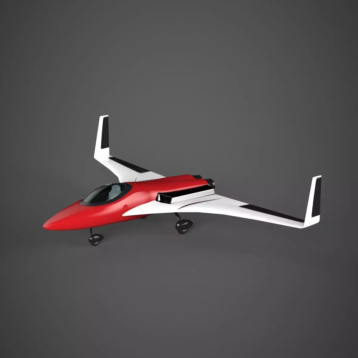 Jet plane 3D model get