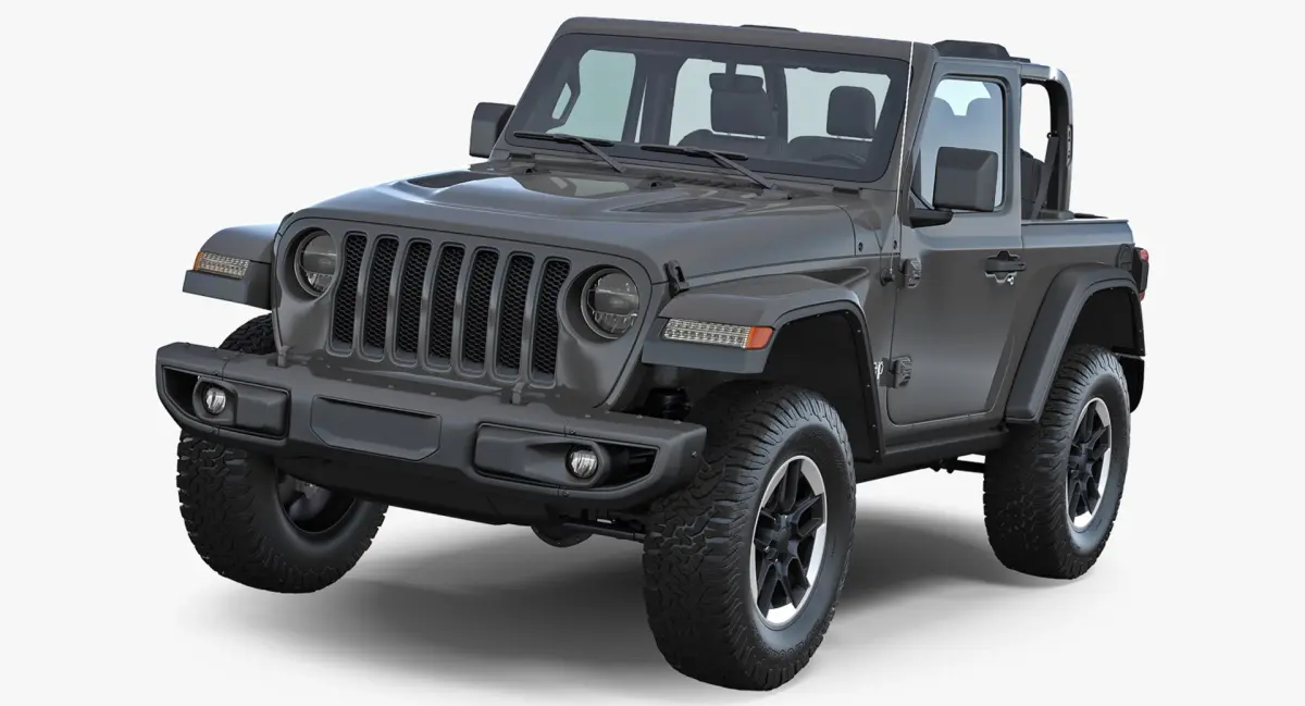 Jeep Wrangler Rubicon 3D model purchase