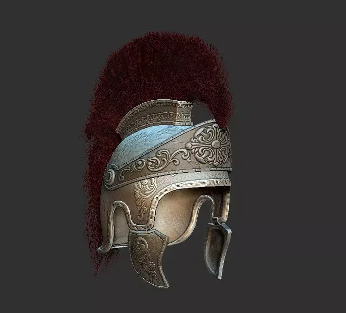 Roman  Praetorian Helmet 3D model