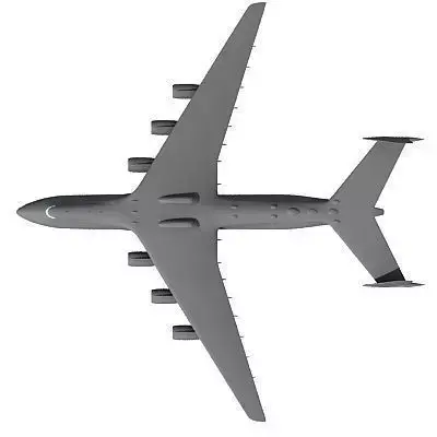 Antonov airplane 3D model