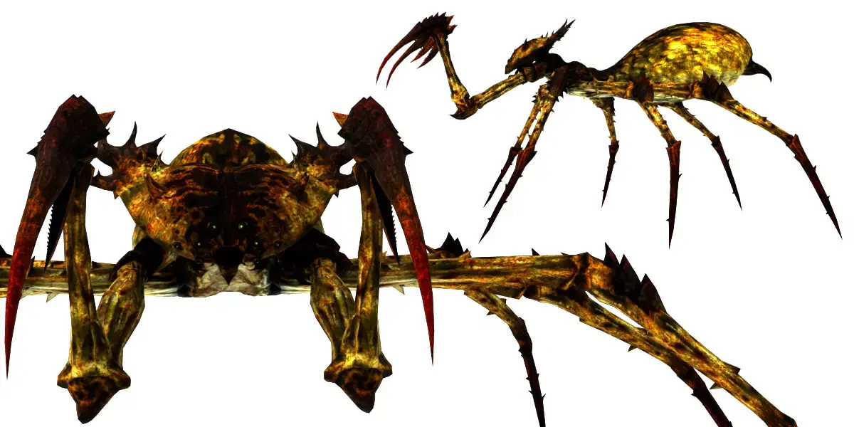Rigged Monster Spider Horror Fantasy Creature 3D model