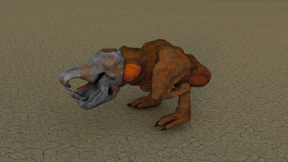 Monster Shrieker 3D model