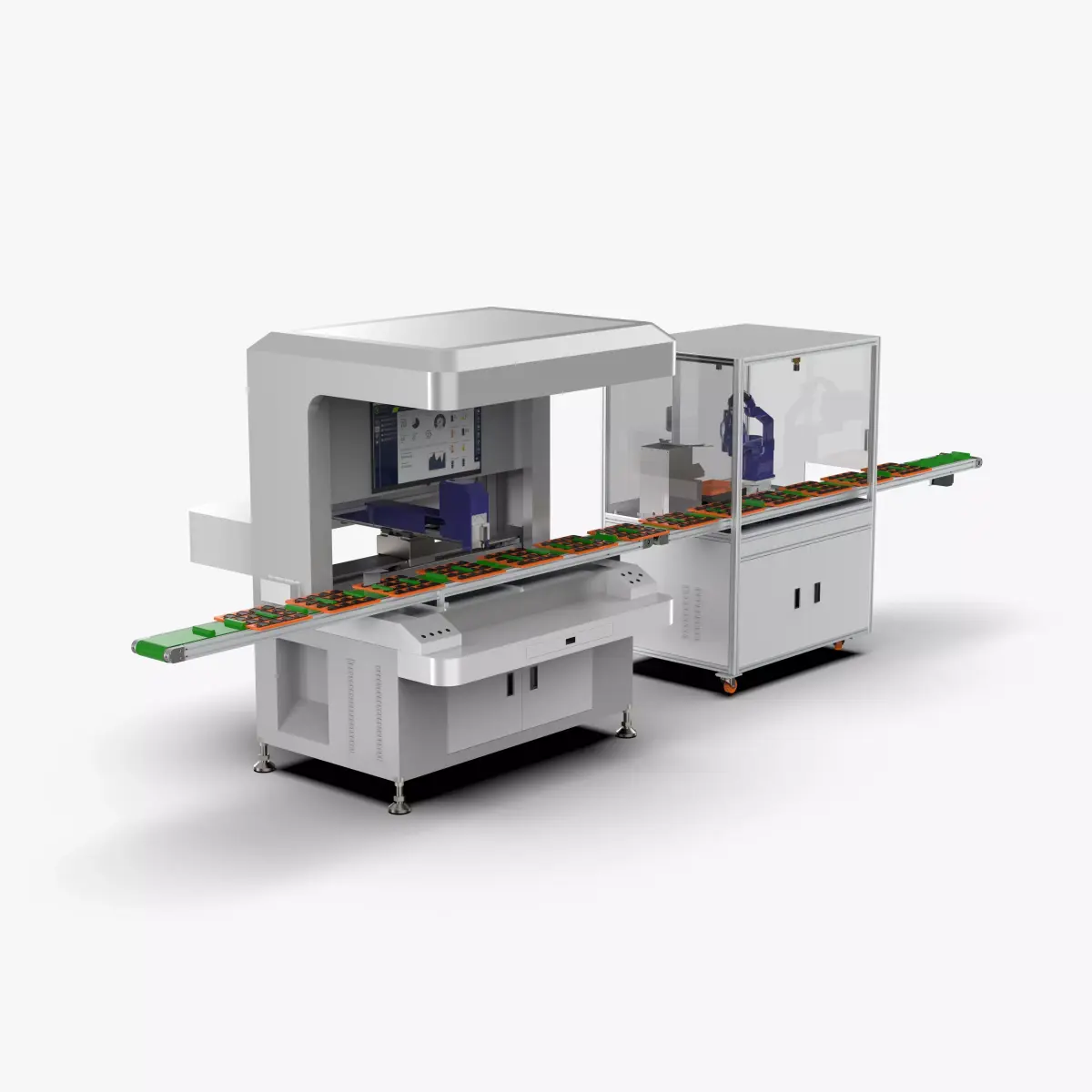 Visual Dispensing and Automated Bonding Machine 3D model