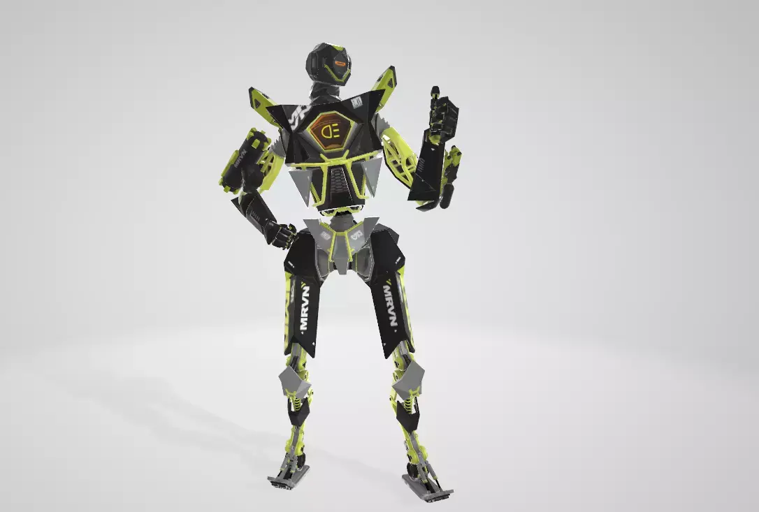 Pathfinder Apex Legends Free low-poly 3D model