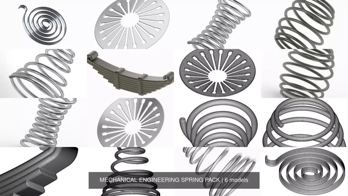 MECHANICAL ENGINEERING SPRING PACK