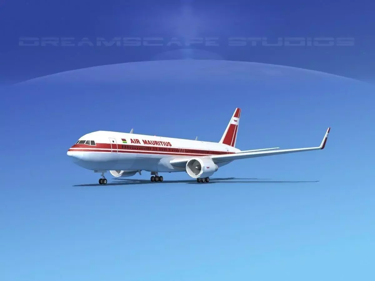 Boeing 767-300 Air Mauritius 1 3D model