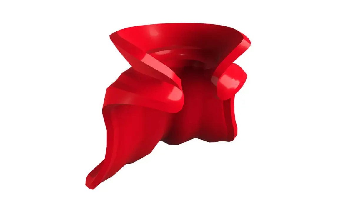 Custom3Dprint Minifigure Accessory - Cloak V1 3D print model