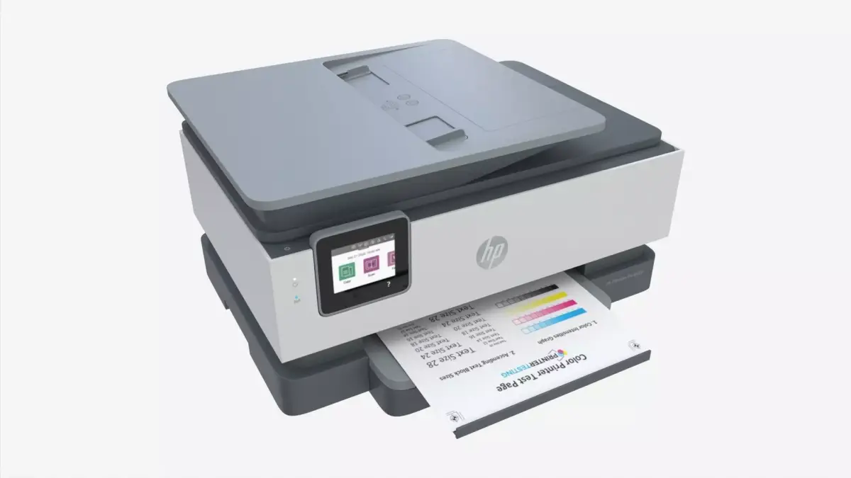 HP OfficeJet Pro 8035e All-in-One Printer 3D model