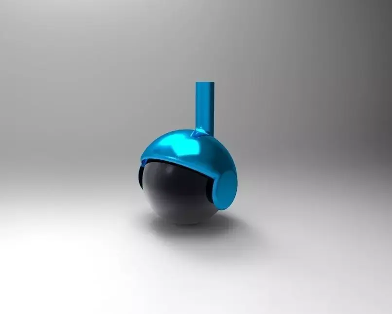 Ball caster Free 3D model