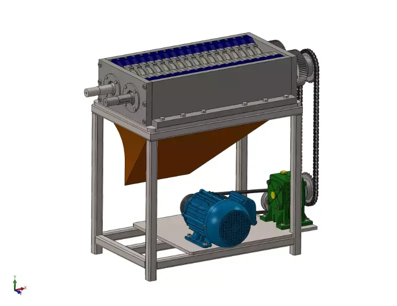 Plastic Shredder 3D model