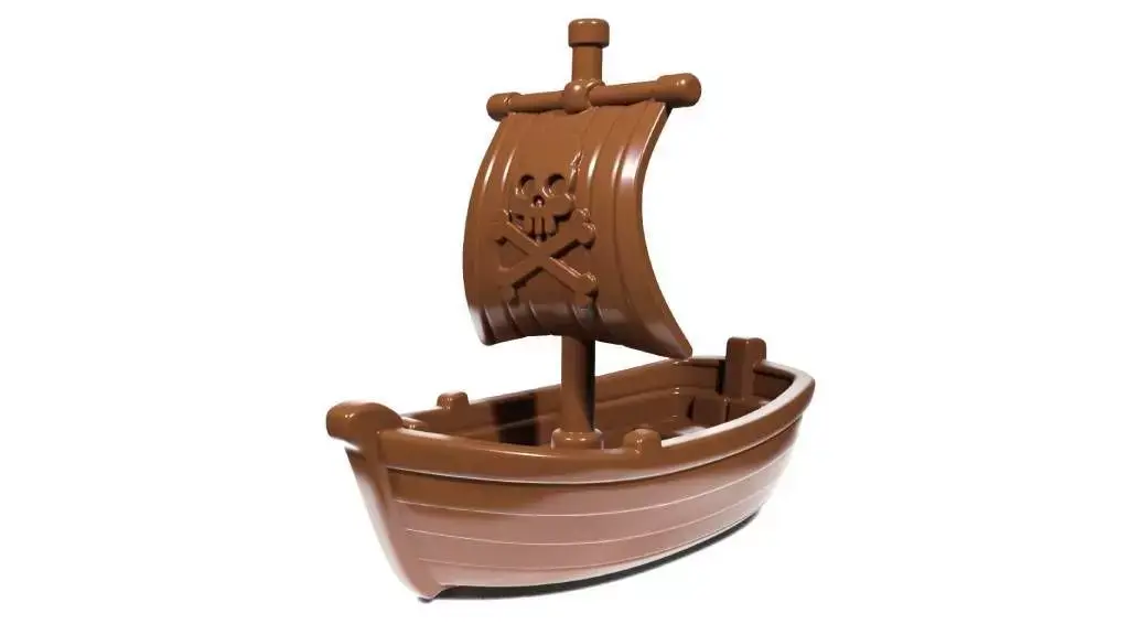 Toy pirate ship 3D print model
