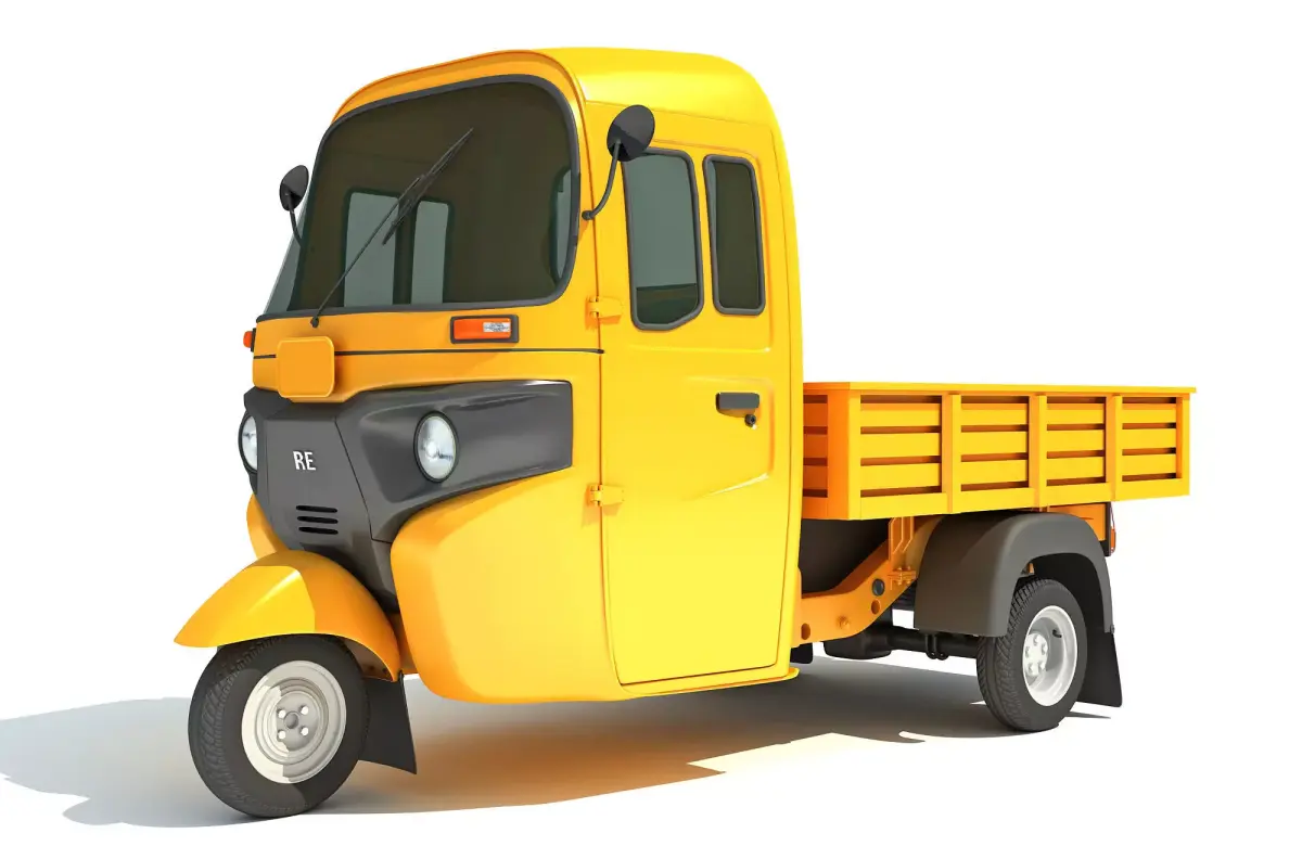 Mini Cargo Pick Up Rickshaw Maxima 3D model