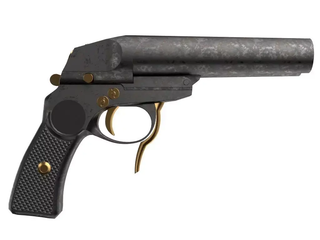 Gun Pistol 3D model