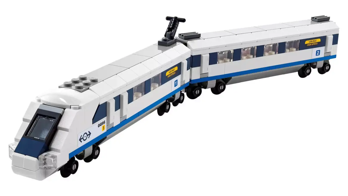 TwindBricks3D - 40518 High-Speed Train 3D print model purchase