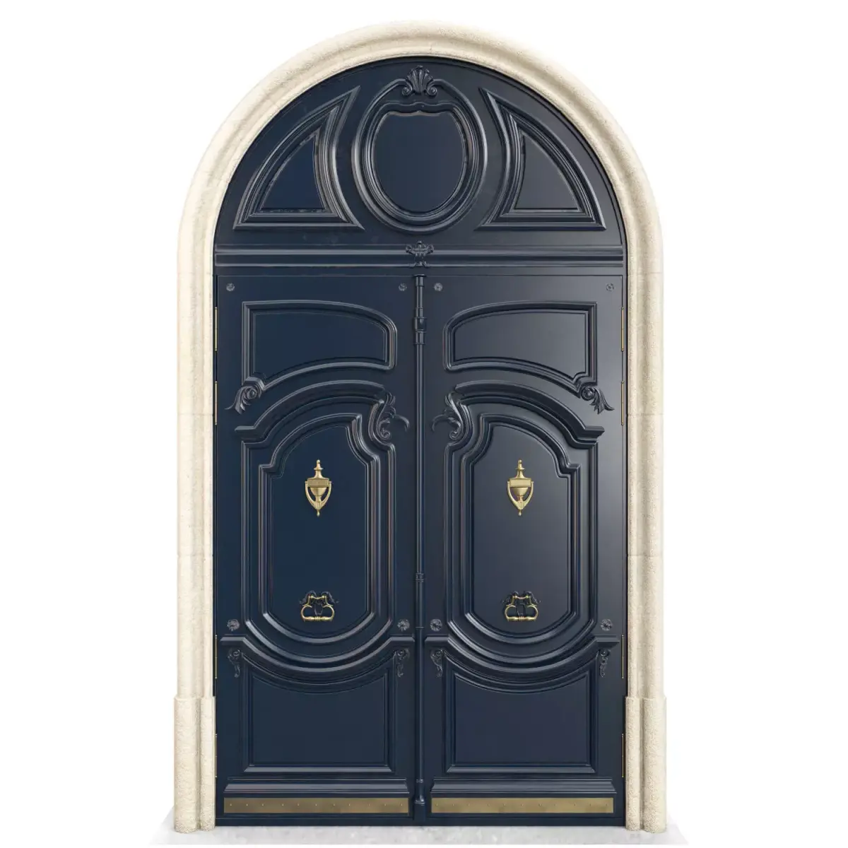 Entrance classic door 96 3D model