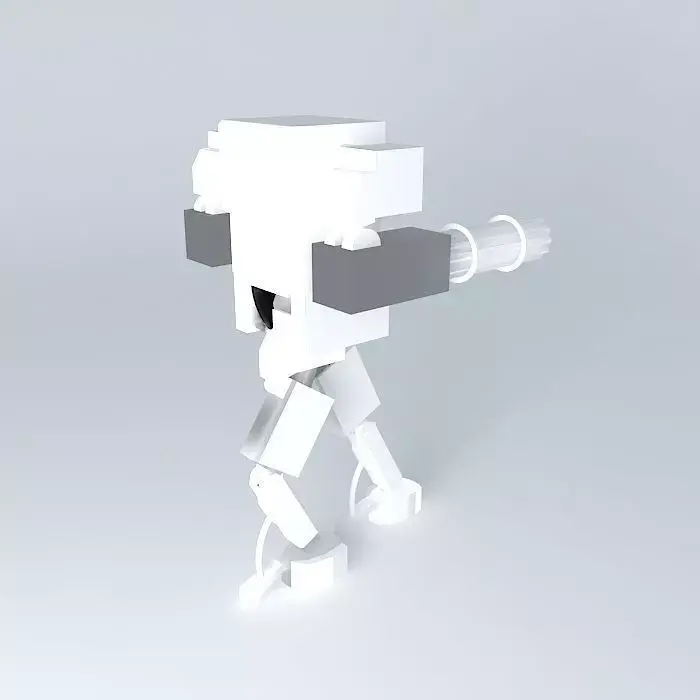 SketchMecha robot Free 3D model