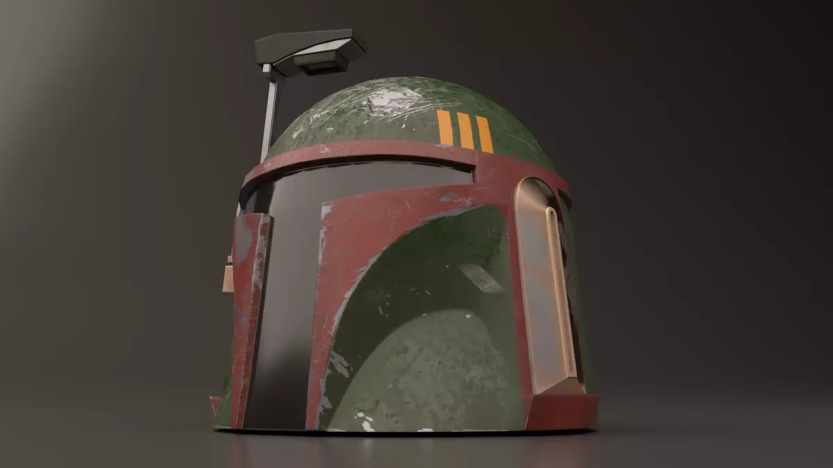 Boba Fett Helmet Free 3D model