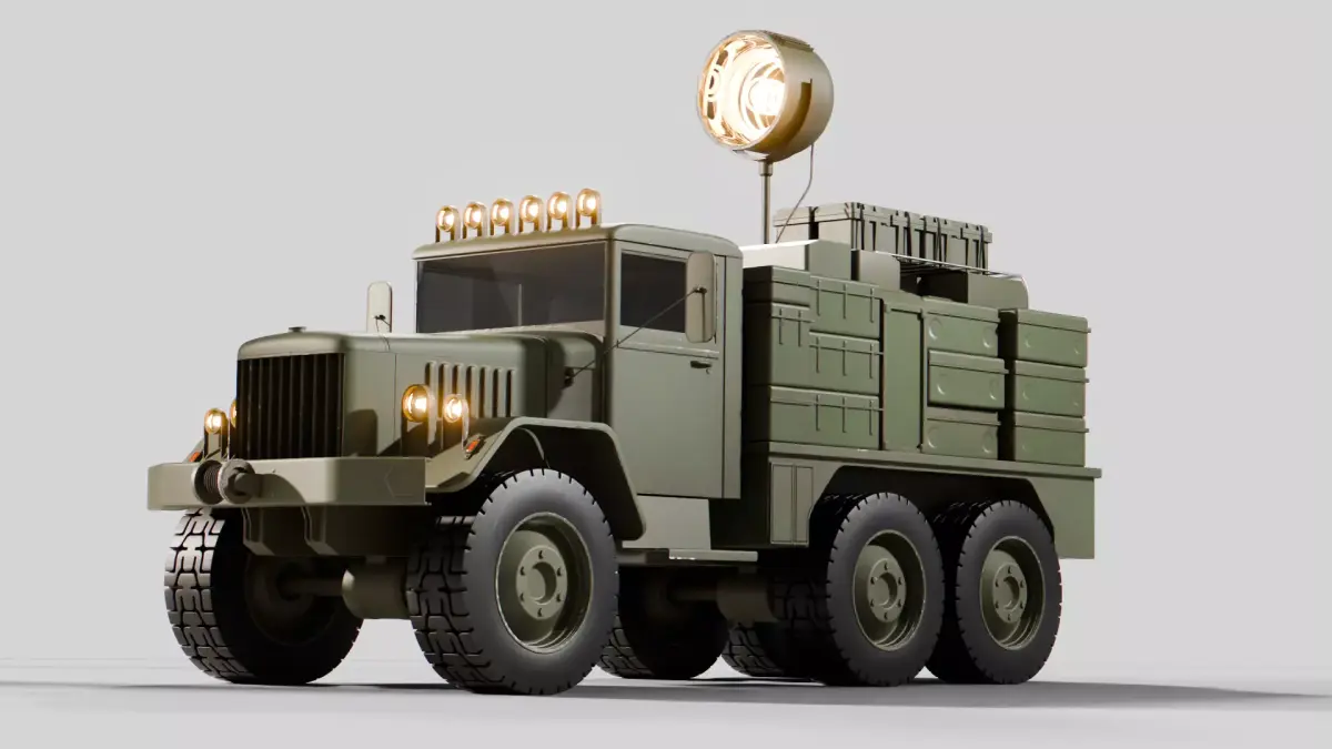 Search Rescue Vehicle 3D model buy