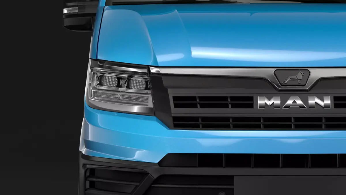 MAN TGE Van L3H3 2018 3D model