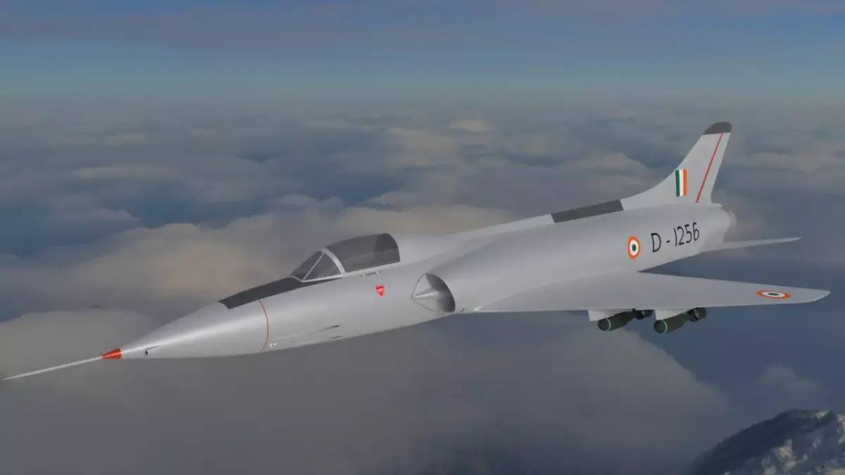 HAL HF-24 Marut 3D model