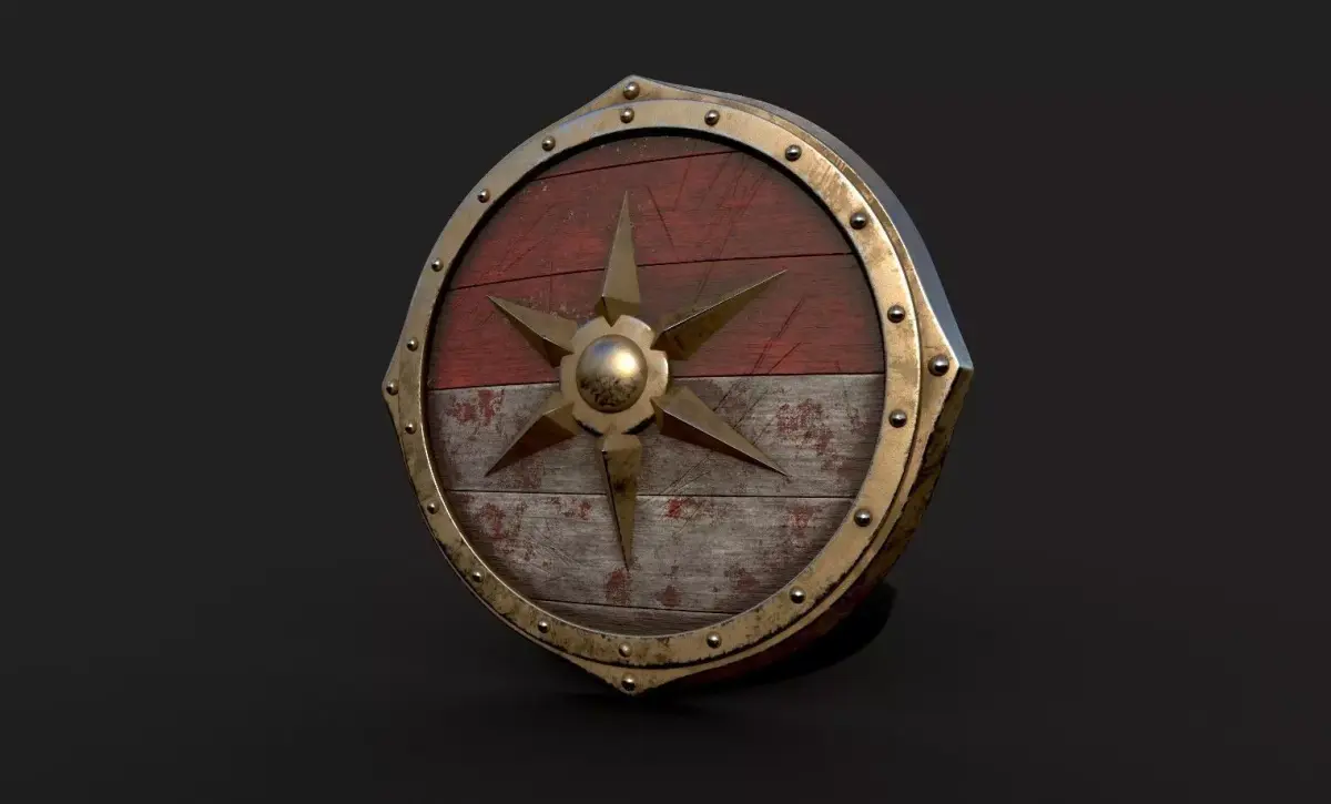  Medieval Shield 3D model