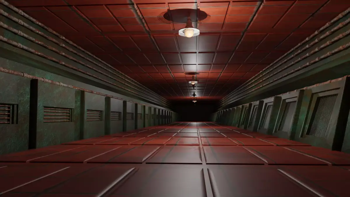 Underground Tunnel Low-poly 3D model purchase