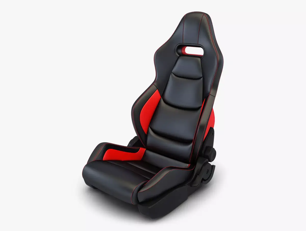Car Racing Seat v 2 3D model