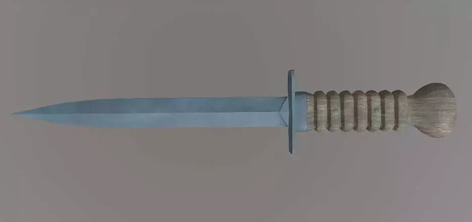 Knife 3D model 9
