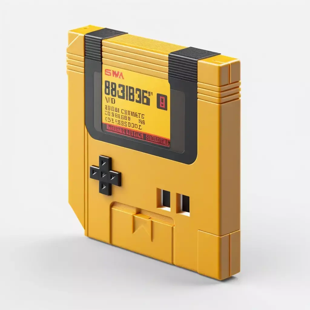Retro SciFi Handheld Console 3D model