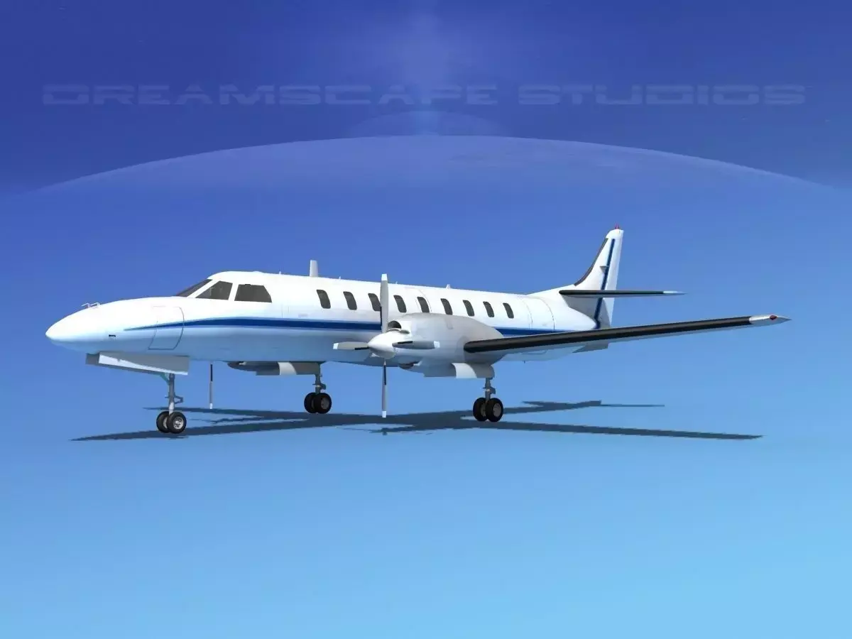 Swearingen SA226 Corporate 3 3D model