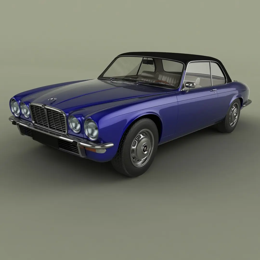 Jaguar XJ6C Coupe 3D model purchase
