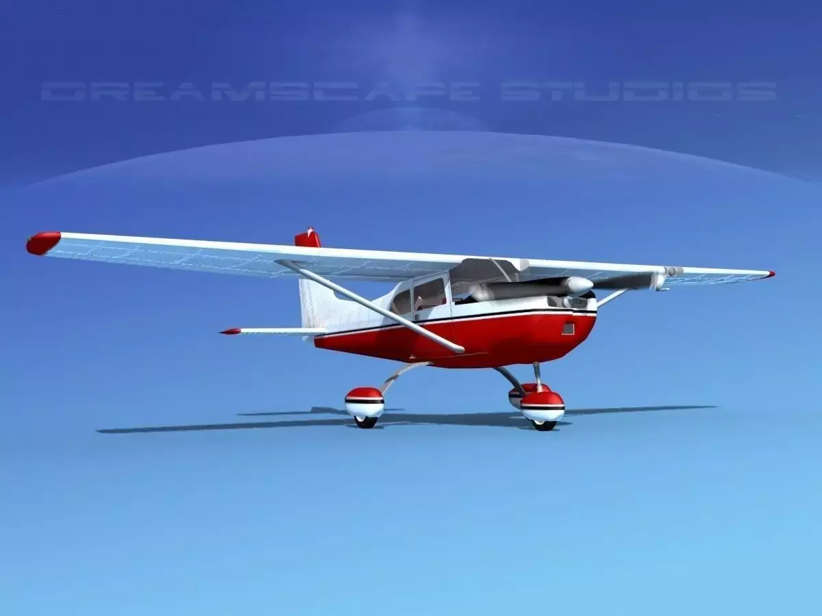 Cessna 175 Skylark V13 3D model