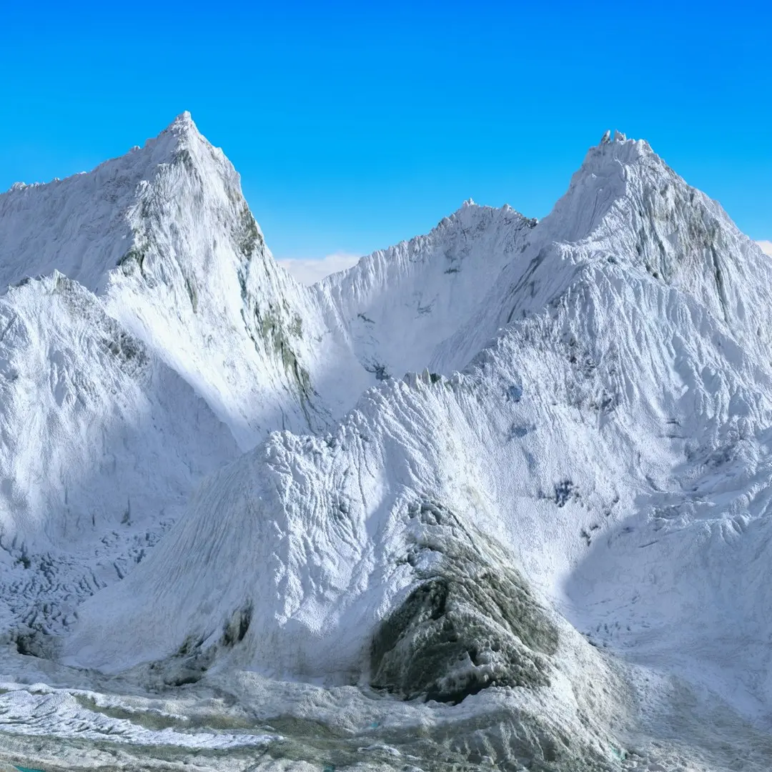 Everest 3D model