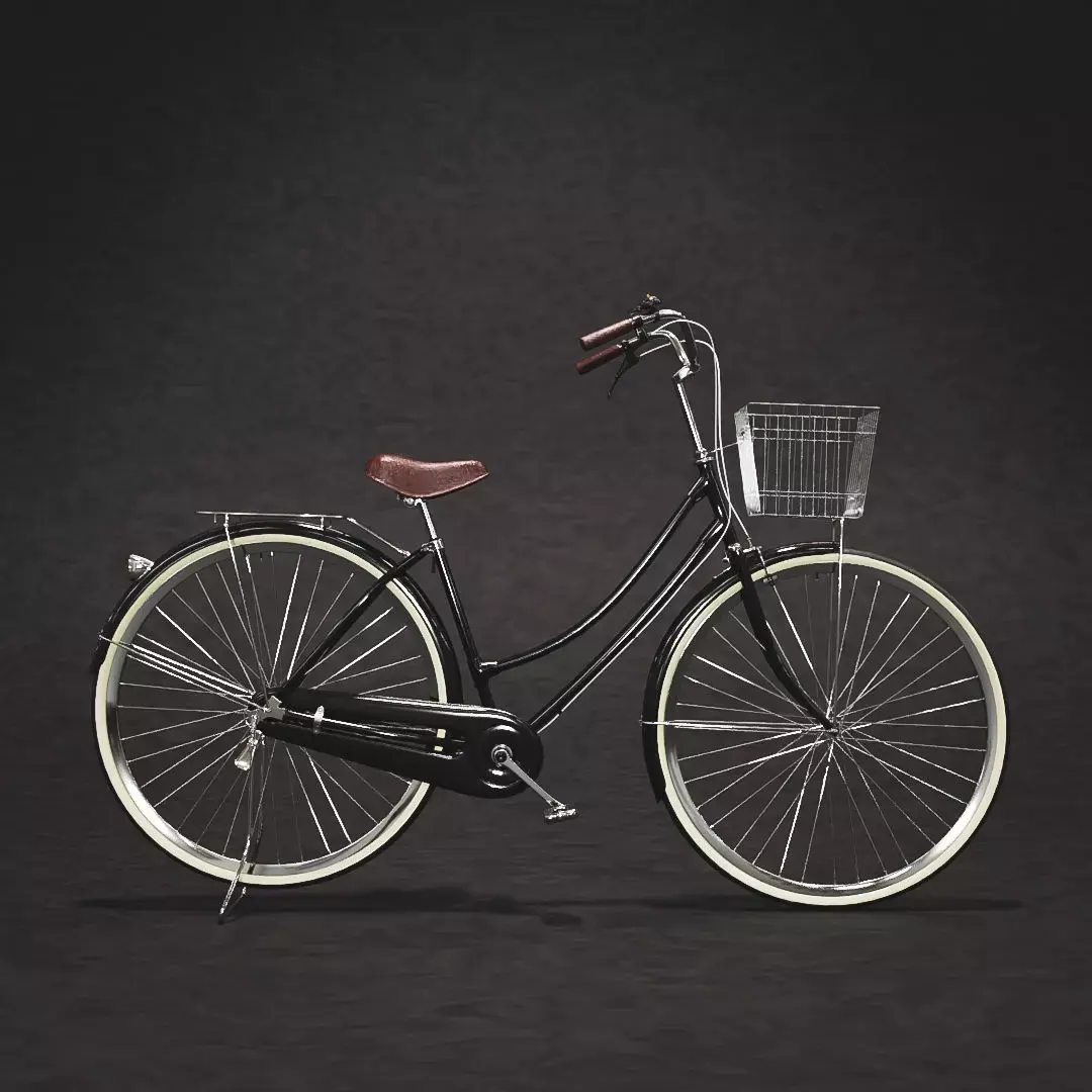 Vintage Bicycle 3D model purchase