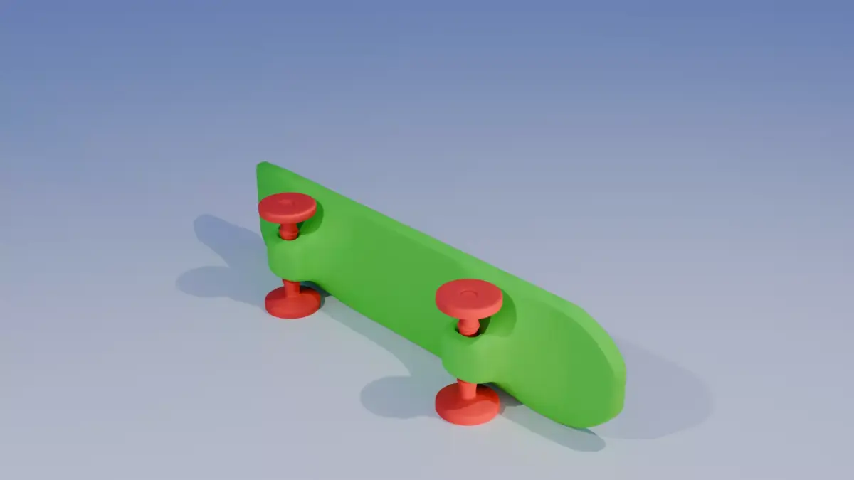 Skateboard 3D print model purchase