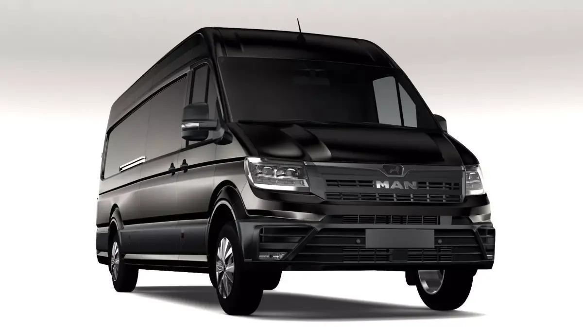 MAN TGE Van L4H2 2017 3D model