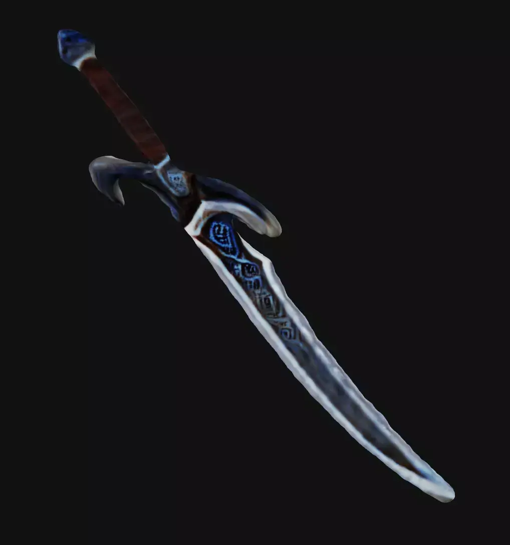 RPG Longsword Free low-poly 3D model