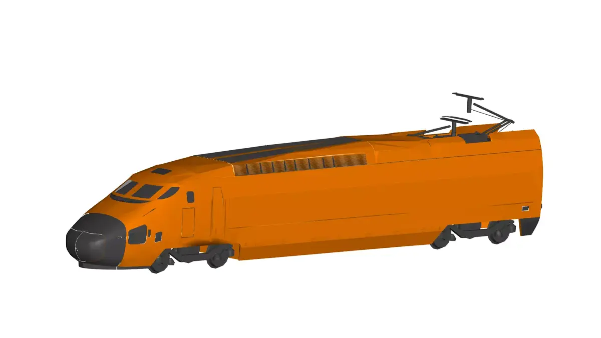 Train 3D model 6