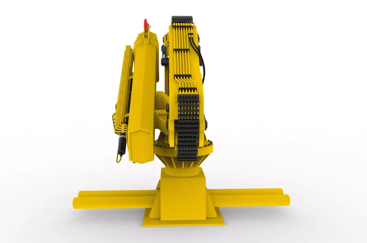 Foldable Boom Crane 3D model