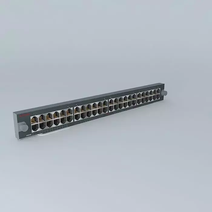 WS-6148-GE-TX metal shelf 3D model