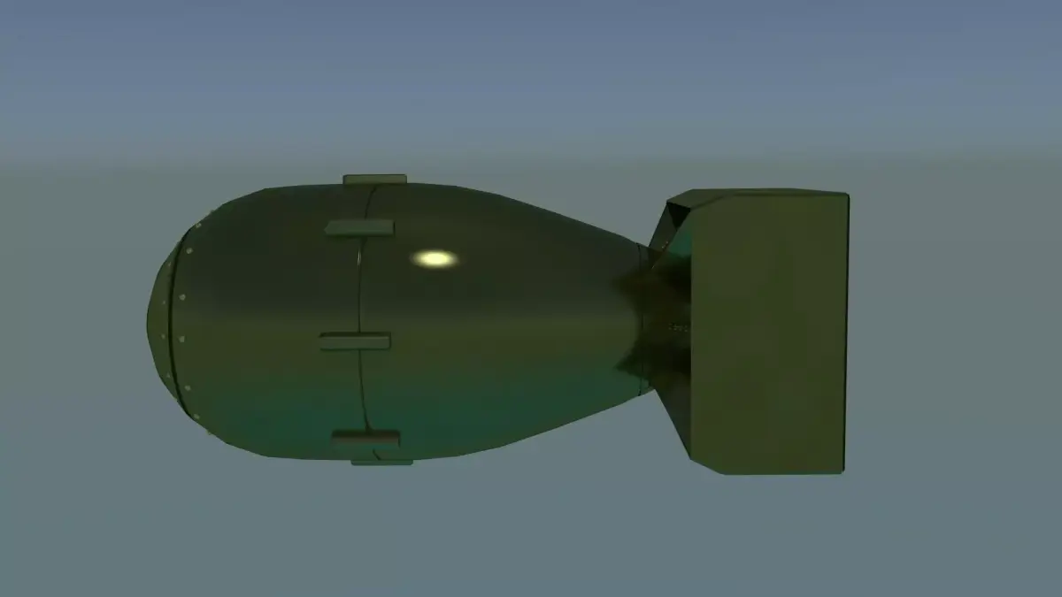 Fat Man Bomb 3D model