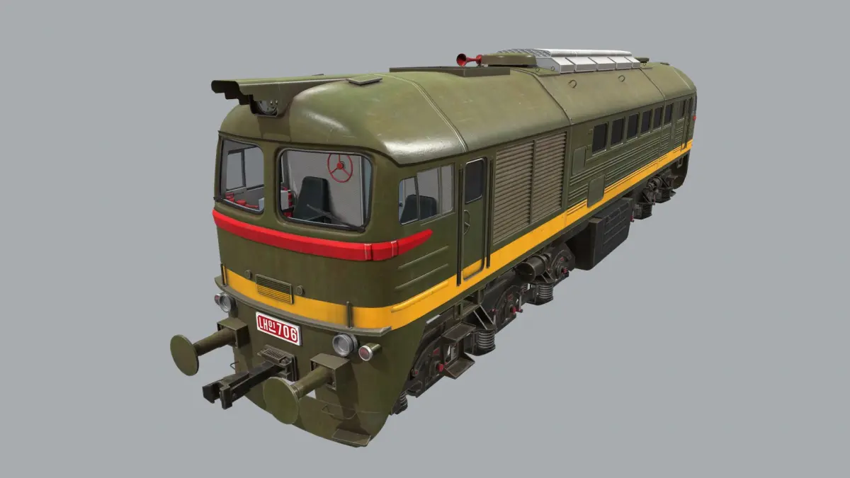  K62 M62 Diesel Locomotive 