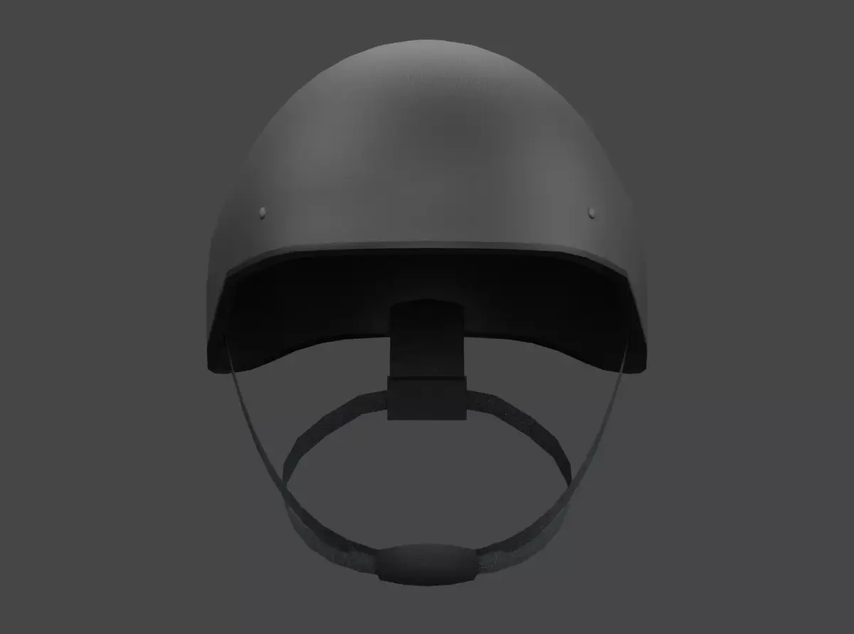 Ballistic Helmet Free low-poly 3D model