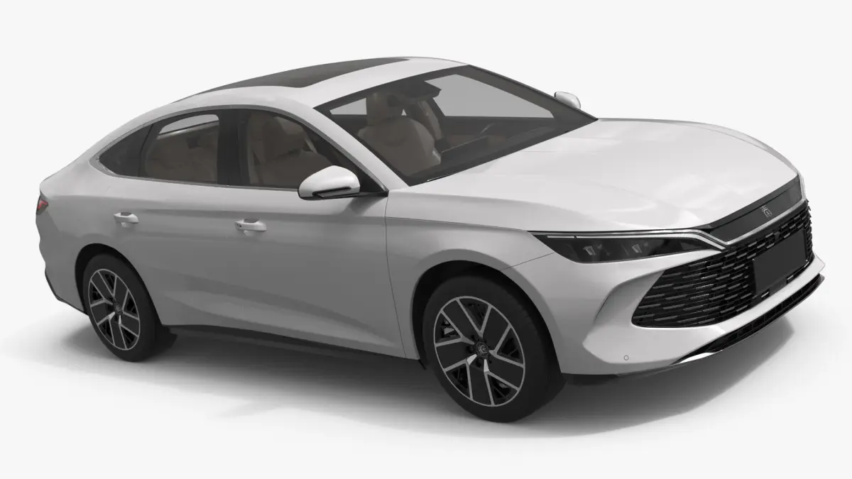 BYD Qin L Hybrid Sedan 2024 White 3D model