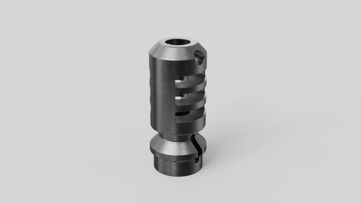 Muzzle brake rif 3D model